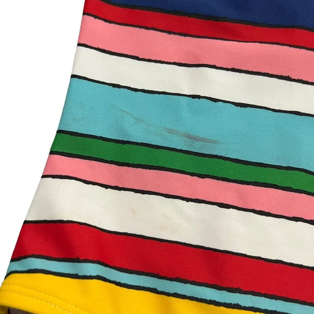 Hanna Andersson Sz 90 (3) Colorful Striped Swim Bathing Suit